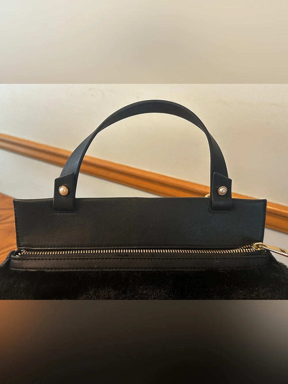 Faux Fur Handbag